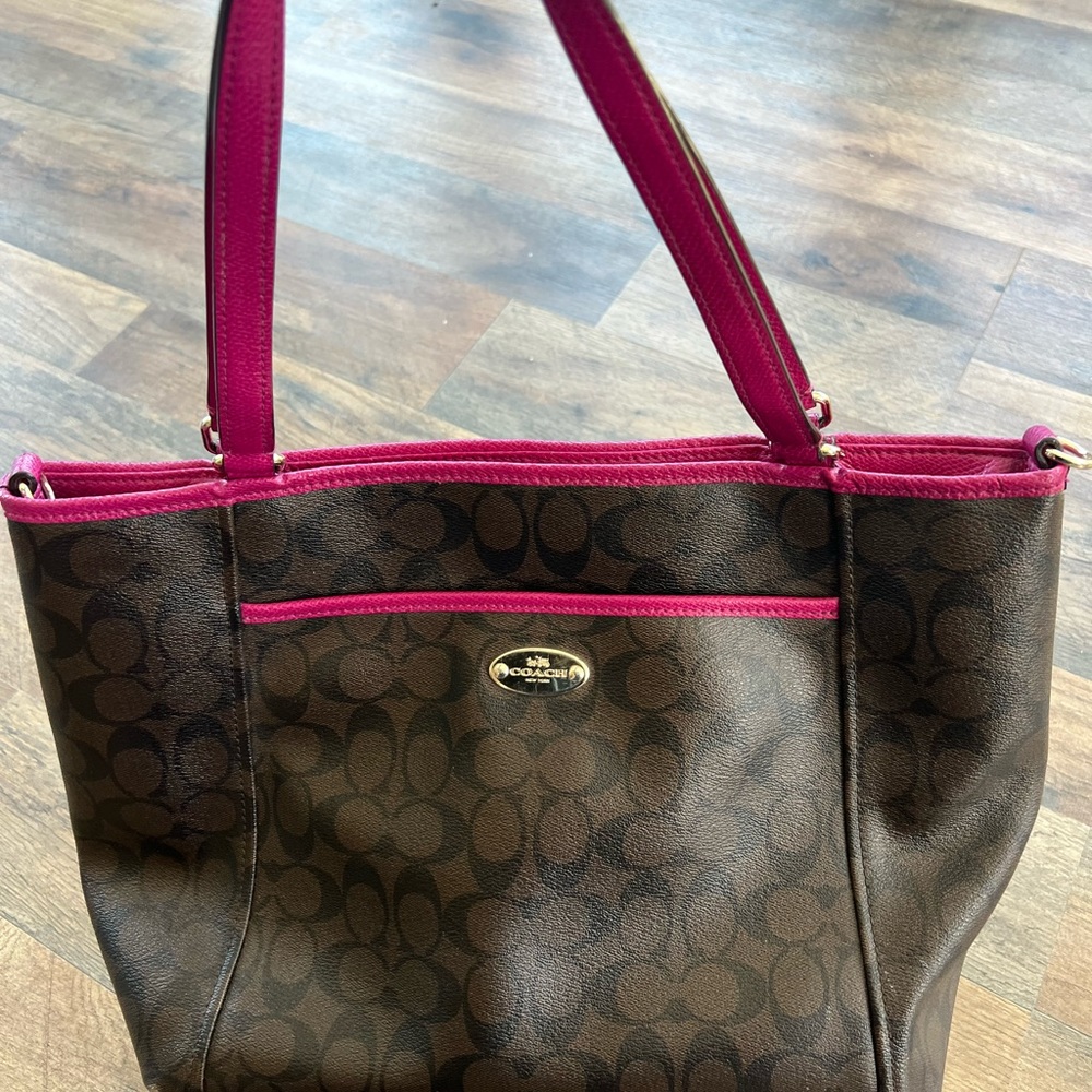 Coach tote handbag